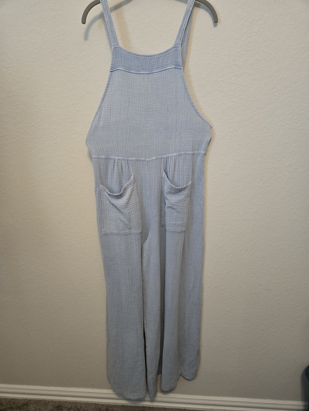 LaBíz Sky Blue Gauze Jumpsuit